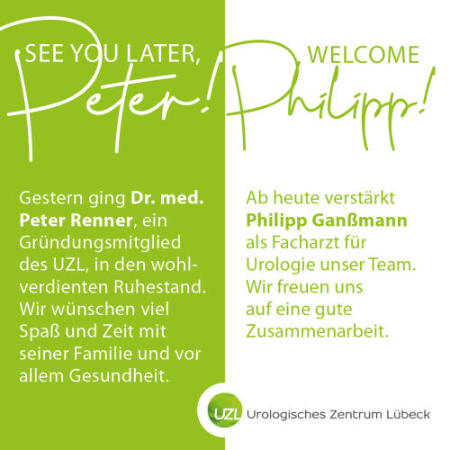 See you later, Peter - Welcome Philipp! See you later, Peter - Welcome Philipp!